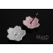Cute and elegant Japanese style incense holder/stand: White Sakura cherry blossom
